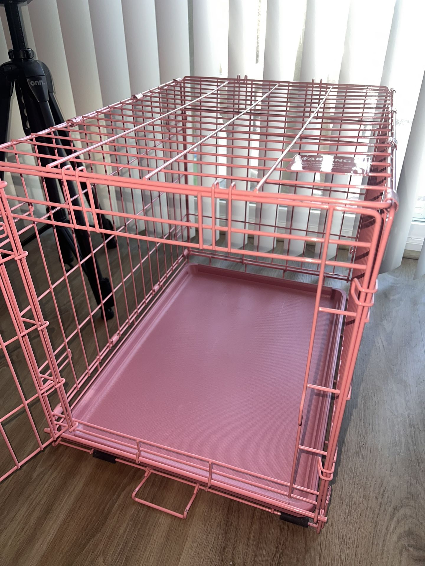 Pink Dog Cage
