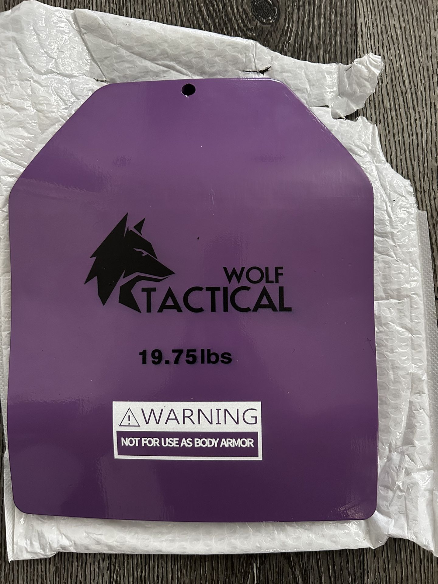 Wolf Tactical Vest Plate