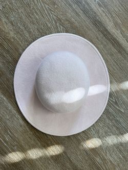 Biltmore For Madewell Dome Wool Hat in Blush Pink S/M