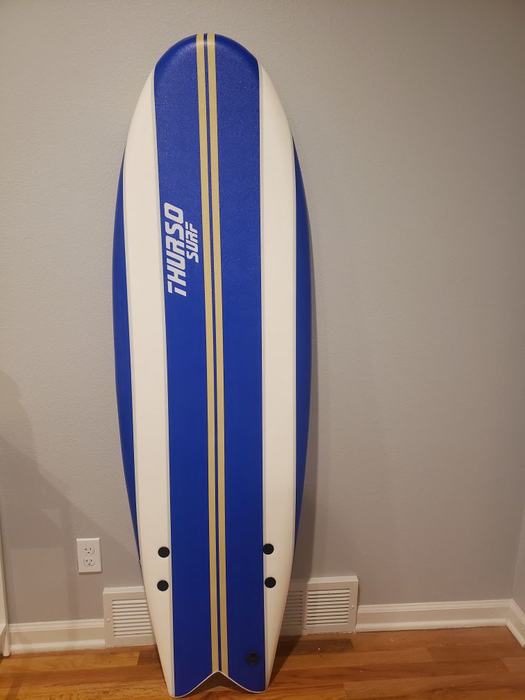 Thurso 5'10" Fish Tale Soft Top Surfboard
