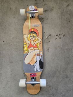 Longboard Skateboard Complete