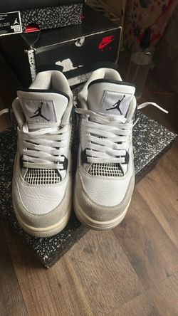 jordan 4 military blacks size 7
