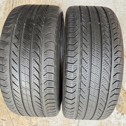 TWO TIRES 245/40/18 Continental Procontact With 70% Left Good Deal Both 