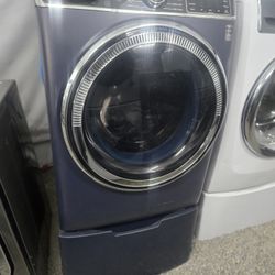 Ge Washer Frontload Lavadora Extra Large Capacity 30-day Warranty 