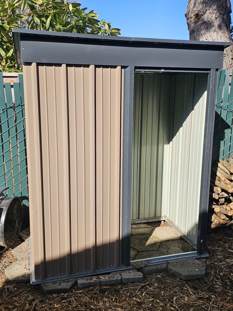 Outdoor Storage Shed 5x3 FT,