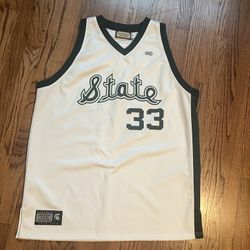 Magic Johnson Michigan State Jersey 