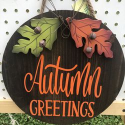 Cute Autumn Sign