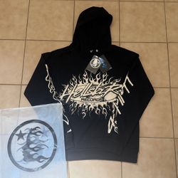 Black Hellstar Records Hoodie (NEW)