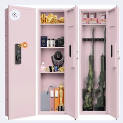 53.15" Wall Safe Between the Studs, Hidden Safe with Dual Alarm System and Silent Mode