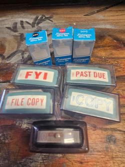 Ink stamps