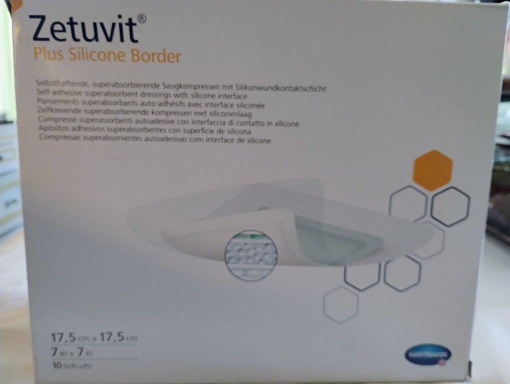 Plus Zetuvit Plus Silicone Border