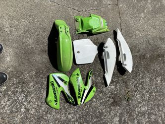 Dirtbike Plastics For A 2005 KlX 110