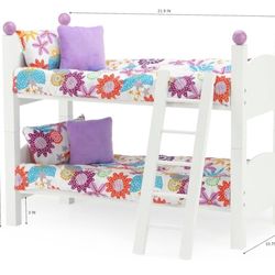 18 In Doll Bunk Bed 
