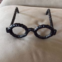 Funky Metal Glasses, Decor — 7 inch