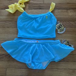 Vintage Juicy Couture Beach Surf Royalty Swimsuit S (NEW)