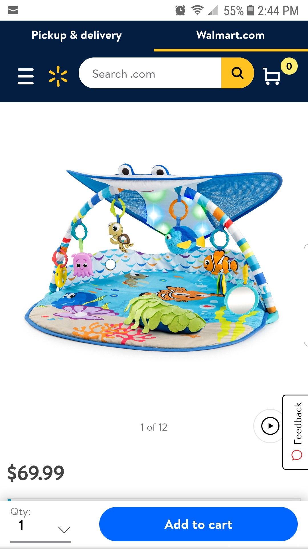 Disney baby finding Nemo