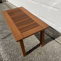 NEW Solid Wood Indoor Outdoor Coffee Table 