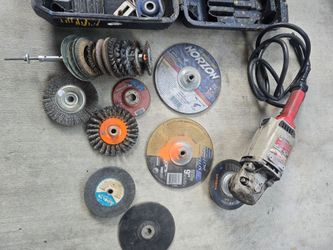 Milwaukee heavy duty grinder and sander