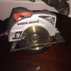 Black Nd decker Left Hand Skill Saw