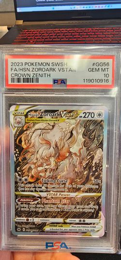 Hisuian Zoroark GG56/GG70 PSA 10 GEM MINT Crown Zenith Pokemon