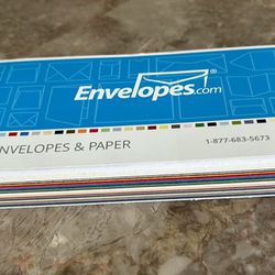 Envelope & Paper Color Sample Booklet 