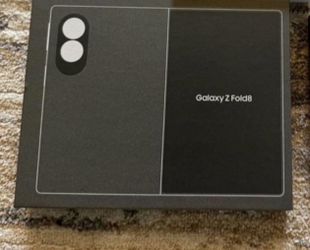 Samsung galaxy Z Fold 8 unlocked graphite brand new sealed box