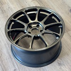Volk Racing ZE40 18x9.5 +38 5x114.3 Shining Bronze (Brand New Set of 4)