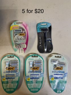  5 Razors: 5 For $20
