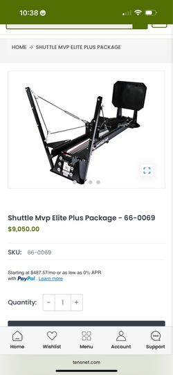 Shuttle Mvp workout machine