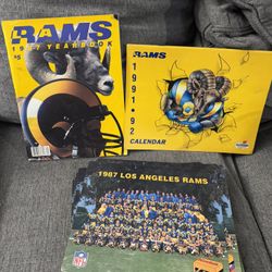 Vintage Los Angeles Rams Memorabilia 