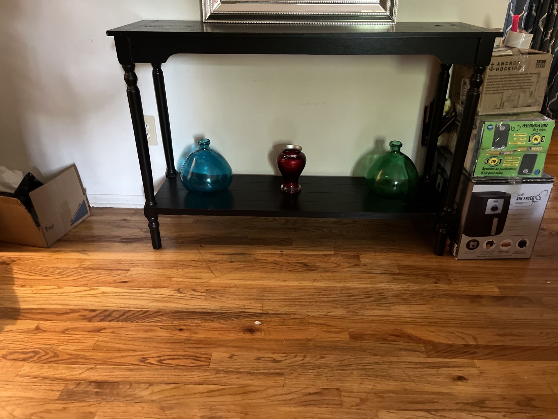 Black Side Table