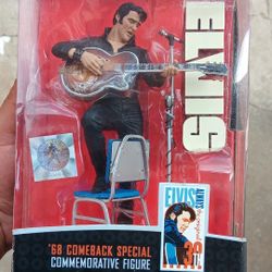 Elvis Presley 1968 Comeback Special Commemorative Figure 