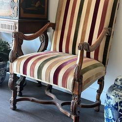 Pair of Antique French Arm Chairs