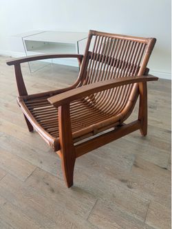 CB2 Teak Chair