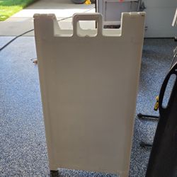Sandwich Board Advertising 