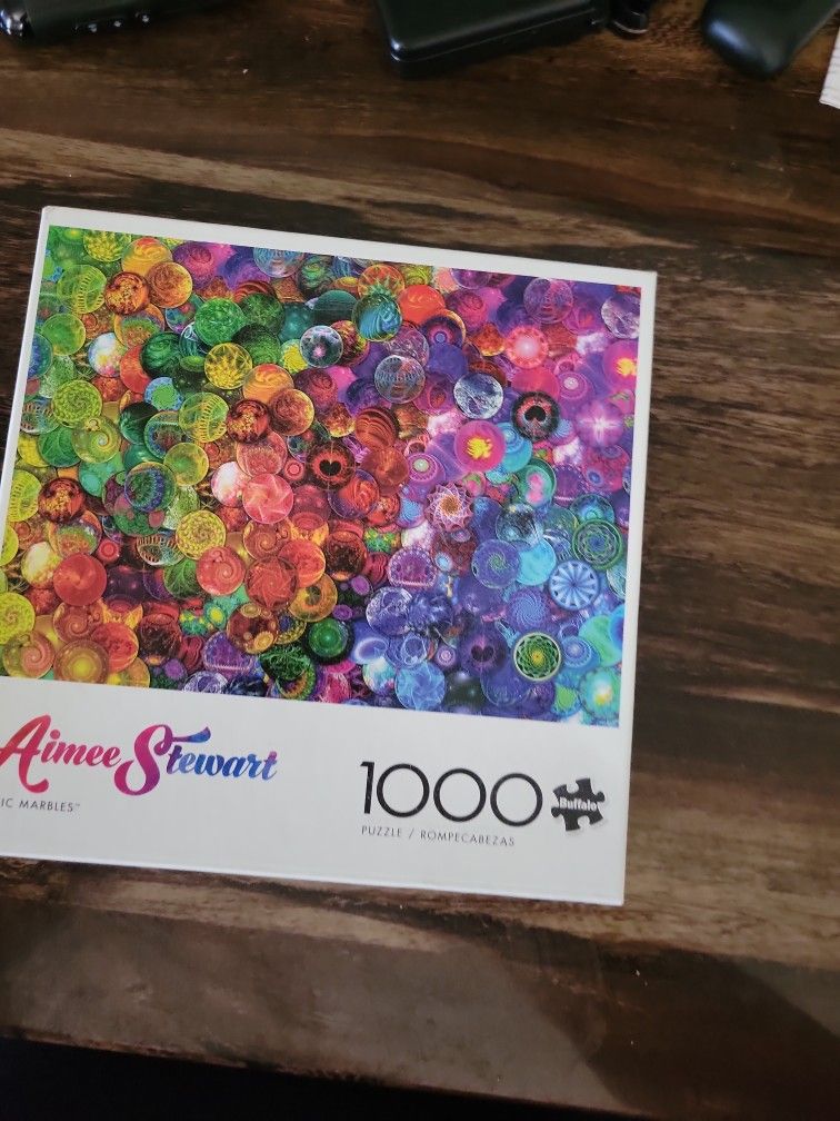1,000 Piece Puzzle Cosmic Marbles