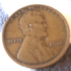 1916 Wheat Penny 