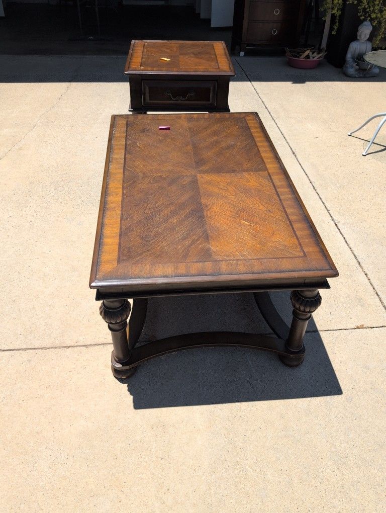 Coffee Table And Side Table