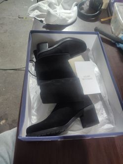 Stuart Weitzman Black Knee-High Boots