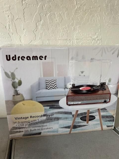 Vintage Record Player