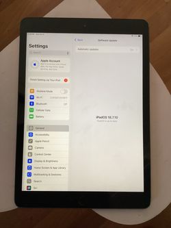 Apple iPad 7th Gen (A2200)10.2” (WiFi + Cellular Unlocked) 32gb