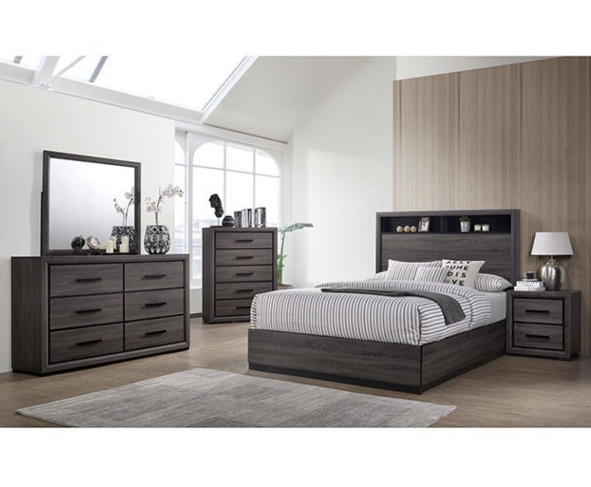 Bedroom Set Brand New - Mattress Not Included 