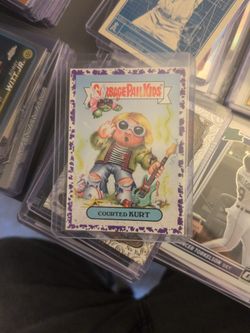 Garbage Pail Kids Courted Kurt Purple 2a Of 8