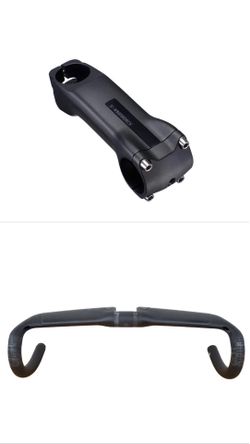 Specialized S-Works stem 31.8mm x 100mm, 6 Degree and Specialized  Roval Rapide Handlebars 380mm