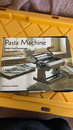 Chrome Plated Steel Pasta Machine