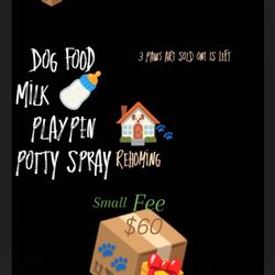 Small Fee $60 Dog Stuff For Sale