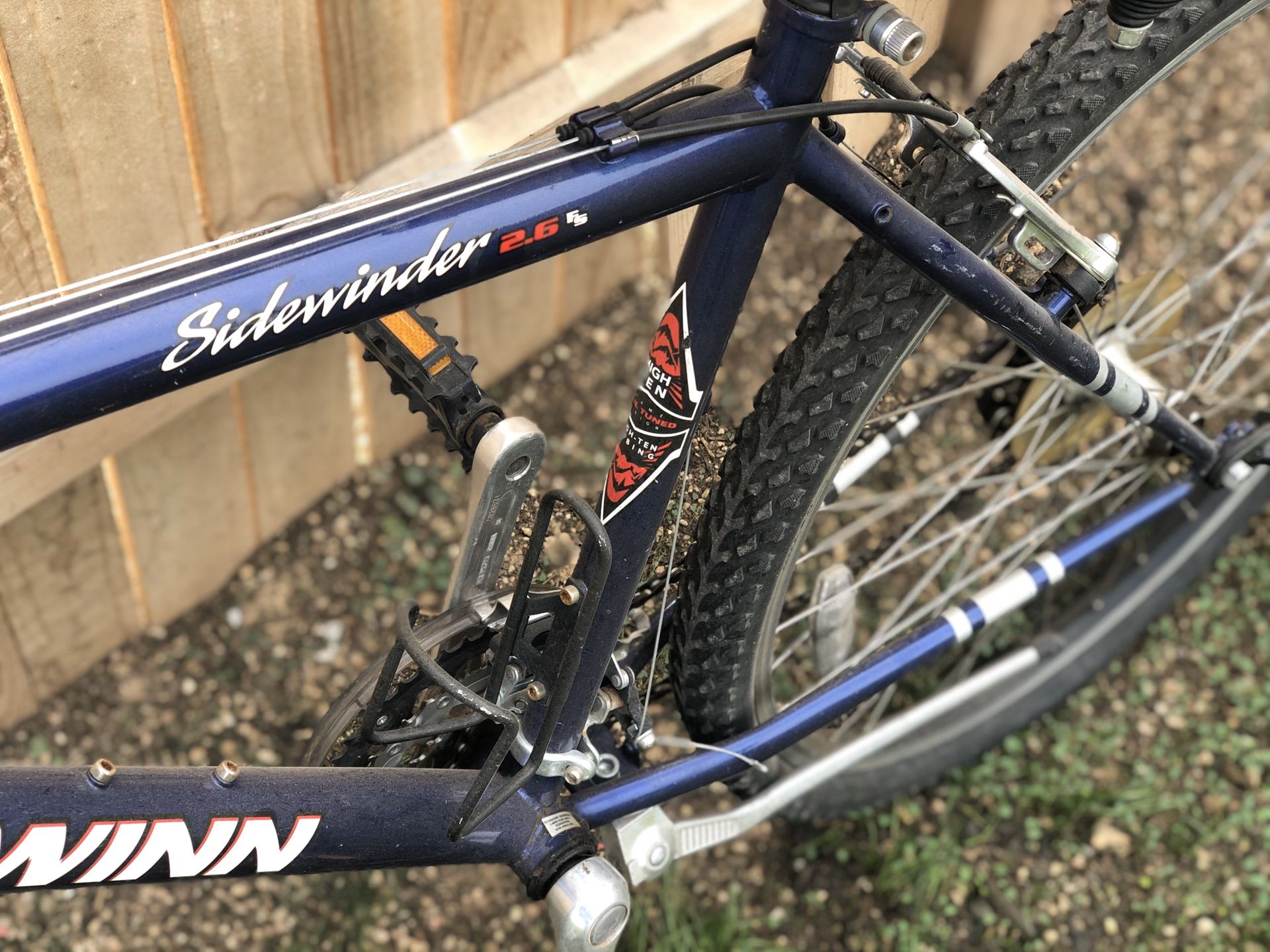 Sidewinder 2.6 bike
