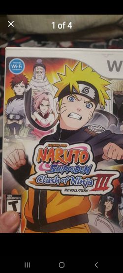 Naruto Shippuden CLASH OF NINJA 3 REVOLUTION Wii