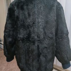 Men's Rex Rabbit Genuine Fur Jacket