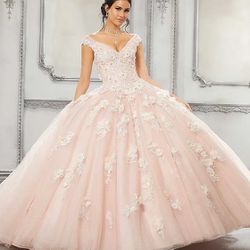 Quinceanera Dress Light Pink 